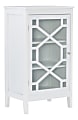 Linon Home Decor Products Wyatt 20"W 1-Door Small Cabinet, White 1 thumbnail image