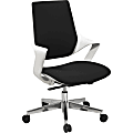 Lorell® Poly Shell Conference Task Chair, Black