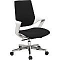 Lorell® Poly Shell Conference Task Chair, Black 1 thumbnail image