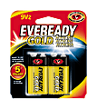 Eveready® Gold Alkaline 9-Volt Batteries, Pack Of 2