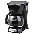 Continental Platinum 12-Cup Digital Coffee Maker, Black 1 thumbnail image