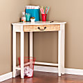 Southern Enterprises Panama Corner Desk, French Vanilla 1 thumbnail image