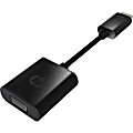 HP HDMI to VGA Adapter - HDMI/VGA Video Cable for Ultrabook, Audio/Video Device, Notebook - First End: 1x 1 - H4F02AAABA 1 thumbnail image