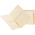 Smead® End-Tab Pocket Folders With Shelf-Master® Reinforced Tab, 2 Pockets, Letter Size, Straight-Cut Tab, Manila, Box Of 25