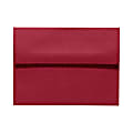LUX Invitation Envelopes, A9, Peel & Press Closure, Garnet Red, Pack Of 250