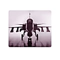 OTM Essentials Mouse Pad, Airplane, 10" x 9.13", Black, PV1BM-RGD-01