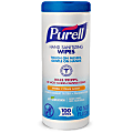 Purell® Sanitizing Wipes, Fresh Citrus Scent, Pack of 100 Wipes 1 thumbnail image