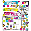 Carson-Dellosa Education Kind Vibes Calendar 129-Piece Bulletin Board Set