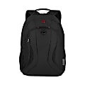 Wenger® Mercury Backpack With 16" Laptop Pocket, Black