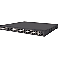 HPE 1950-48G-2SFP+-2XGT-PoE+(370W) Switch - 50 Ports - Manageable - Gigabit Ethernet, 10 Gigabit Ethernet - 10/100Base-TX, 10/100/1000Base-T, 10GBase-T, 10GBase-X - 3 Layer Supported - Power Supply - Twisted Pair, Optical Fiber - 1U High