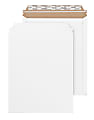 Office Depot® Brand White Chipboard Photo And Document Mailer, 100% Recycled, 11" x 13 1/2", Pack Of 24