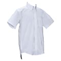Royal Park Men's Uniform, Short-Sleeve Oxford Polo Shirt, Medium, White