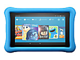 Amazon Kindle Fire 7 Kids Edition - 7th generation - tablet - 16 GB - 7" IPS (1024 x 600) - microSD slot - blue 1 thumbnail image
