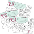 Barker Creek Color Me! Awards & Bookmarks Set, 8-1/2" x 5-1/2", Honor Roll, Set Of 90 Awards 1 thumbnail image