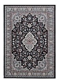 Linon Innova Area Rug, 5' x 7', Guthrie Black/Cream  1 thumbnail image