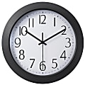 Office Depot® Brand 12" Flat-Panel Plastic Round Wall Clock 1 thumbnail image