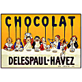 Trademark Global Chocolate Delespaul Havez Gallery-Wrapped Canvas Print By Anonymous, 32"H x 47"W