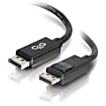 C2G 35ft DisplayPort Cable with Latches - M/M - DisplayPort cable - DisplayPort (M) to DisplayPort (M) - 35 ft - latched - black