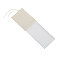 SKILCRAFT® Cotton Mailing Bag, 4" x 3", Natural (AbilityOne 8105-00-183-6981) 