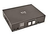 Tripp Lite DisplayPort Over IP Receiver Extender Cat5/6 w/ RS-232, IR Control - 1 Output Device - 656.17 ft Range - 1 x Network (RJ-45) - DisplayPort - Serial Port - Full HD - 1920 x 1080 - Twisted Pair - Category 6 - Wall Mountable, Rack-mountable