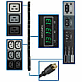 Tripp Lite PDU 3-Phase Metered 208V 8.6kW L21-30P 36 C13; 9 C19 0URM TAA, PDU3MV6L2130A 1 thumbnail image