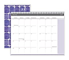 Divoga® Amanda Monthly Planner, 3 1/2" x 6", Purple, January to December 2017