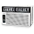 SoleusAir Window-Mounted Air Conditioner, 8,000 BTU, 115V, 14 7/16"H x 19"W x 19 1/4"D, White/Black 1 thumbnail image