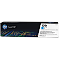 HP 130A Cyan Toner Cartridge, CF351A