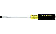 Klein Tools 5/16" Keystone Tip Heavy-Duty Round Shank Screwdriver, 6" 1 thumbnail image