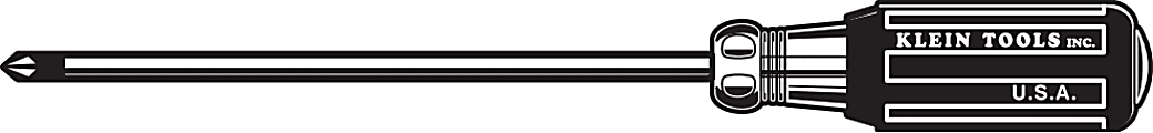 Klein Tools No. 3 Profilated Phillips Tip Screwdriver, 6" 1 thumbnail image