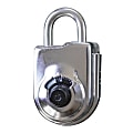 Sargent And Greenleaf Steel Padlock, 6", Silver