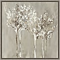 Amanti Art Dusky Trees by Allison Pearce Framed Canvas Wall Art Print, 16”H x 16”W, Greywash