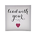See Jane Work Mix® & Match Wall Canvas, Heart, 9"H x 9"W, Multicolor