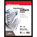 Office Depot® Brand Tracing Paper, 8 1/2" x 11", 50 Sheets 1 thumbnail image