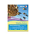 Xerox® Vitality Colors™ Colored Multi-Use Print & Copy Paper, Letter Size (8 1/2" x 11"), 20 Lb, 30% Recycled, Yellow, Ream Of 500 Sheets