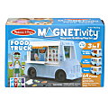Melissa & Doug Children's Educational Toys, Magnetivity Food Truck Magnetic Building Play Set 1 thumbnail image