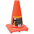 Honeywell Orange Traffic Cone - 1 Each - 12" Width - Cone Shape - Fade Resistant, Long Lasting, UV Resistant - Orange