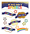 Carson-Dellosa Sparkle And Shine We Were Born To Sparkle Mini Bulletin Board Set 1 thumbnail image