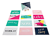 Realspace® Desktop Easel With Motivational Cards, Multicolor 1 thumbnail image
