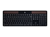 Logitech® K750 Wireless Keyboard, Full Size, Black