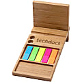 Custom Forest Bamboo Desk Organizer, 3-3/8" x 7-1/8", Natural 1 thumbnail image