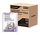 Highmark® Ultra Soft™ Premium 2-Ply Toilet Paper, 165 Sheets Per Roll, Case of 48 rolls 1 thumbnail image