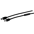 StarTech.com 15m/50ft Active USB 2.0 A to B Cable - M/M - 50ft USB Data Transfer Cable  - USB2HAB50AC 1 thumbnail image