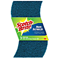 Scotch-Brite™ Scour Pads, Blue, Pack Of 3 1 thumbnail image