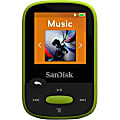 SanDisk Clip Sport SDMX24-008G 8 GB Flash MP3 Player - Lime - FM Tuner - 1.4" - microSDHC - MP3, AAC, Audible, FLAC, Ogg Vorbis, WAV, WMA - 25 Hour 1 thumbnail image