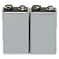 SKILCRAFT® 9-Volt Alkaline Batteries, Pack Of 2 (AbilityOne 6135-01-447-0949)