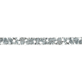 Amscan Christmas Tinsel Snowflake Boa Garlands, 9', Silver, Pack Of 2 Garlands 1 thumbnail image