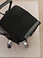 Mammoth PolyCarbPlus Polycarbonate Chair Mat, 48"W x 53"L. Clear