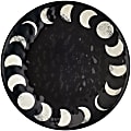 Amscan Classic Halloween Phases Of The Moon Textured Platter, 14", Black 1 thumbnail image