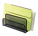Office Depot® Brand Mesh Mini Sorter, Black 1 thumbnail image